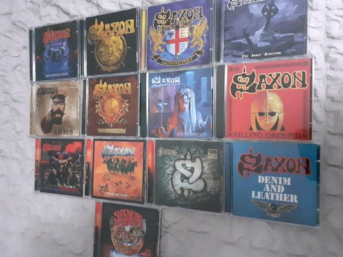 Saxon bundle job lot - cd,