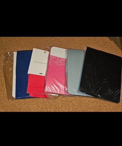 Opaque footless tights s - footless, s/m