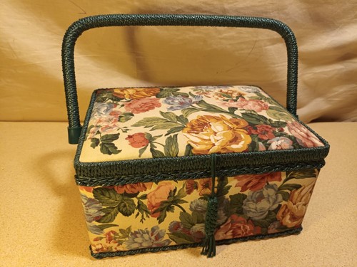 Vintage sewing basket - vintage, storage
