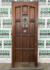 STAINED GLASS FRONT DOOR