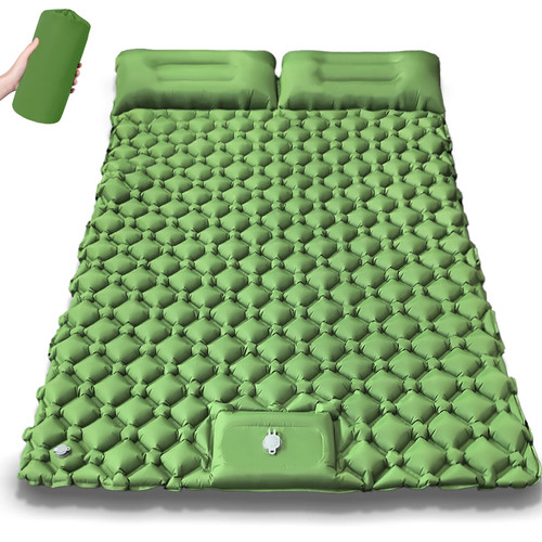 Double air mattress with - air,