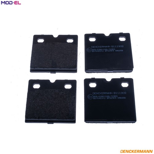 Brake pad set disc - set,