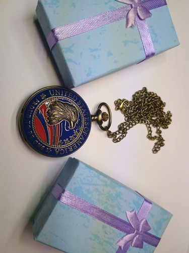 Usa brass eagle pocket - usa,