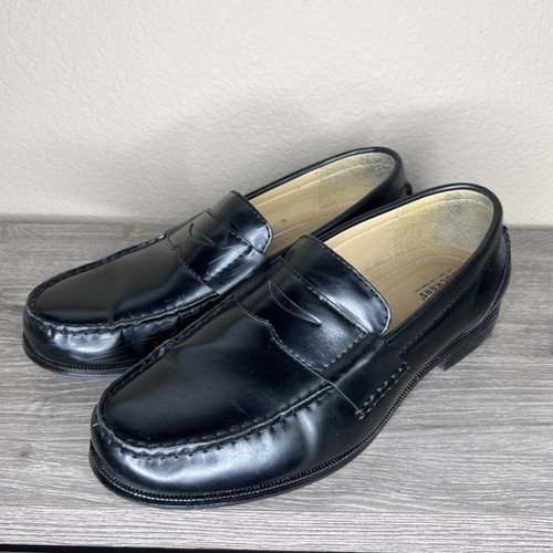 Dockers black penny loafer - black,