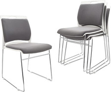 4 Pack Stacking Chairs, 1102LB