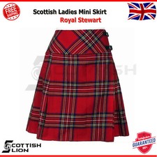 Ladies Women Mini Short Kilt