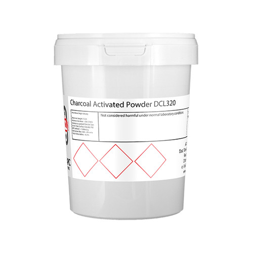 Charcoal activated powder 1kg - activated,