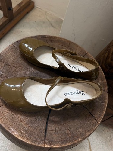 Repetto patent leather - patent, strap