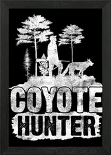Coyote Hunting Framed Wall Art