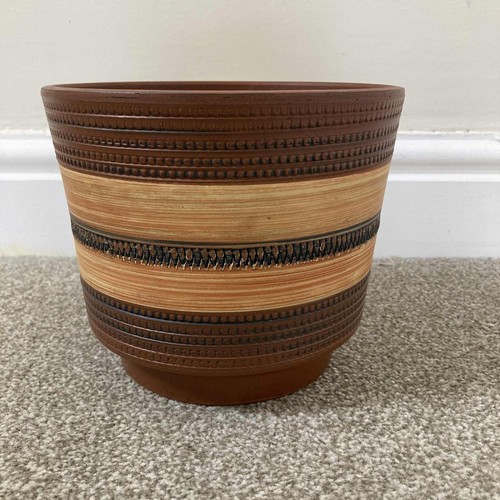 West german pottery planter - west,
