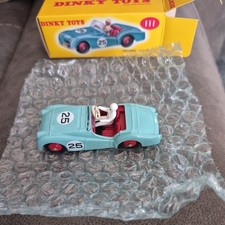 Atlas Editions Dinky Toys 111 - Triumph  TR2 Sports in Blue - Made by Norev