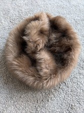 Vintage fur hat made - vintage, in