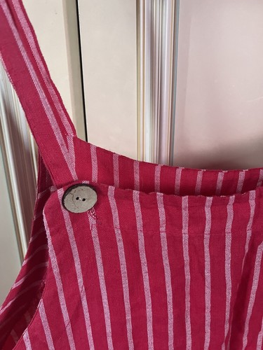 Diverse 100 linen pink - pink, stripe