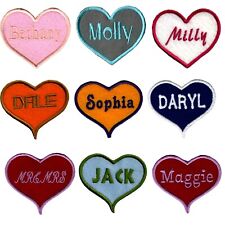 Personalised Embroidered Heart
