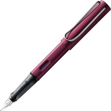 LAMY AL-Star Fountain Pen Black Purple - Various Nib Sizes