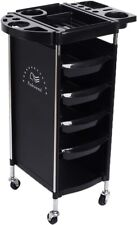 Multi-Functional Hair Salon Tool Storage Cart Trolley, 6 Layers Hair Salon Troll