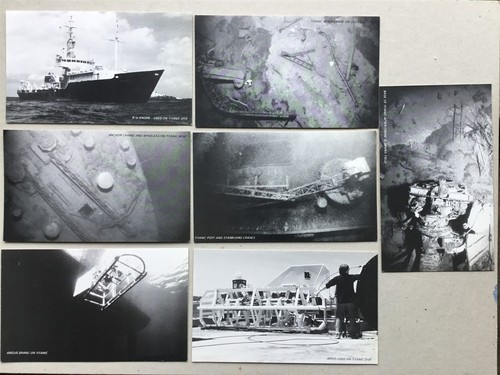 Postcards titanic - s.s.,