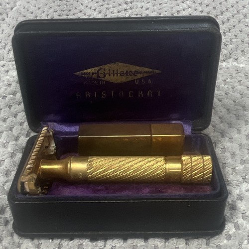 1934 gillette aristocrat metal - 1934,