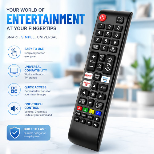 Universal smart remote - tv,