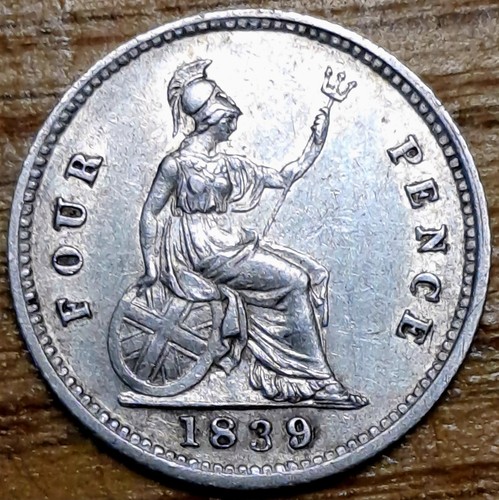 1839 queen victoria young head - victoria,