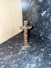 Vintage Totem Pole Artwork by