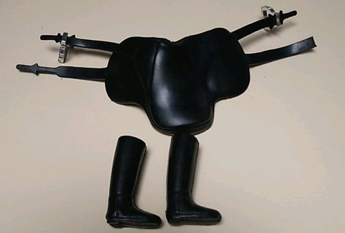 Small doll horse riding - horse,