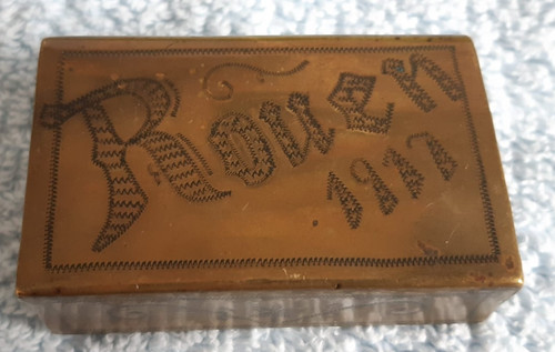 First world war brass trench - world,