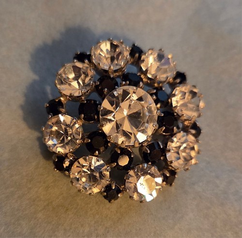 Vintage paste brooch - vintage, –