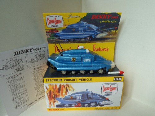 Dinky toys 104 captain scarlet - toys,