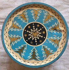 Vintage Blue, Black, Gold