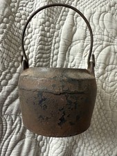 Vintage Rare Small Cast Iron No. 8 Glue Pot by Baldwin 