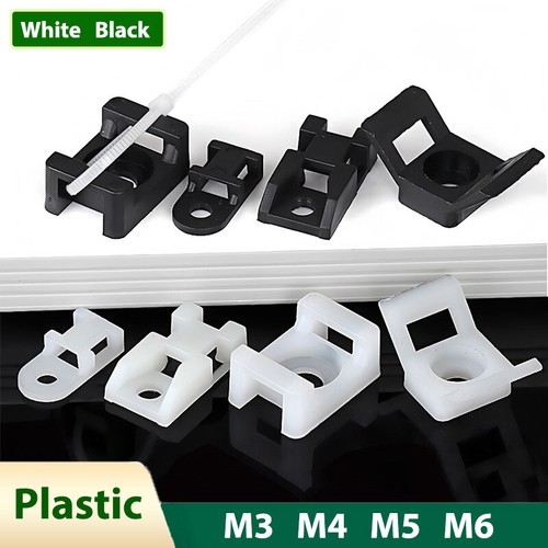 Cable tie base cradles - tie,