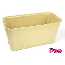 26cm Stone Effect Premium Window Box Planter - Tough Fibreglass Plant Pot