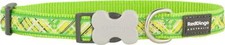Dog Collar in Flanno Lime