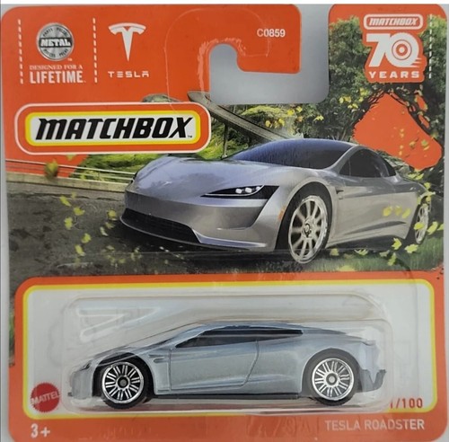 Matchbox 2023 tesla roadster - matchbox,