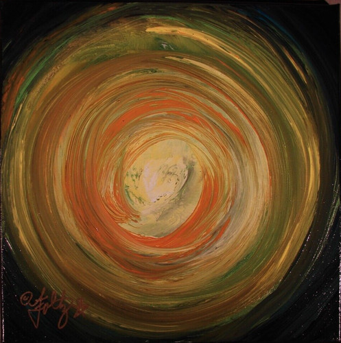Modernist abstract canvas - abstract,
