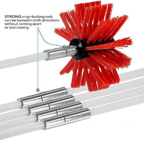 Flexible chimney sweep set - chimney,