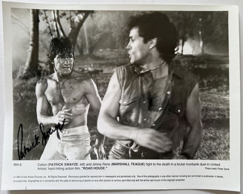 Patrick swayze signed - swayze,