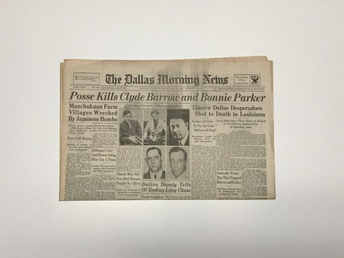 Newspaper reprint 1934 - newspaper,