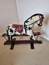 Large Vintage Pegasus Of Crewe Children's Rocking Horse. Great for Christmas