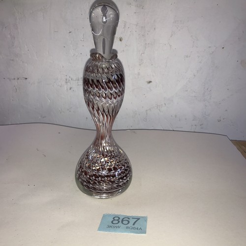 Unique art glass perfume - unique,