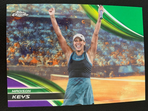 2025 topps chrome - topps, tennis