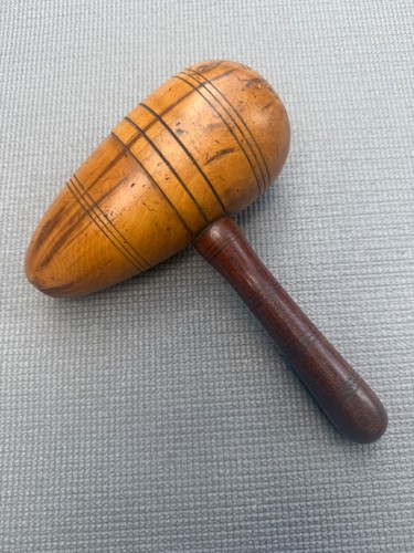 Vintage lignum vitae wooden - lignum,