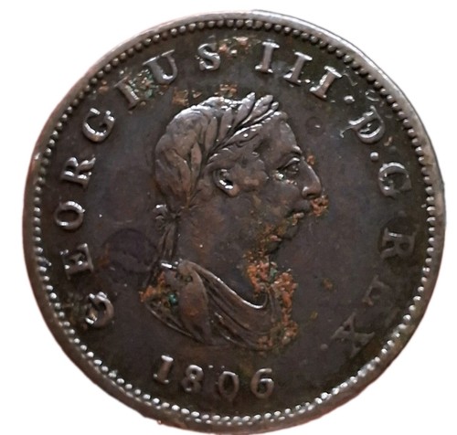 1806 king george iii copper - george,