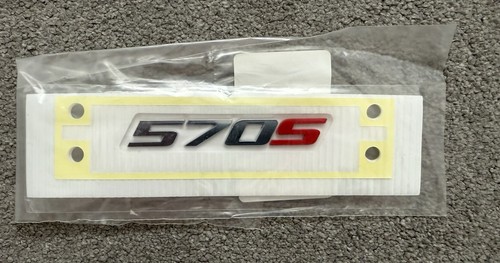 Mclaren 570s side - 570s, badge