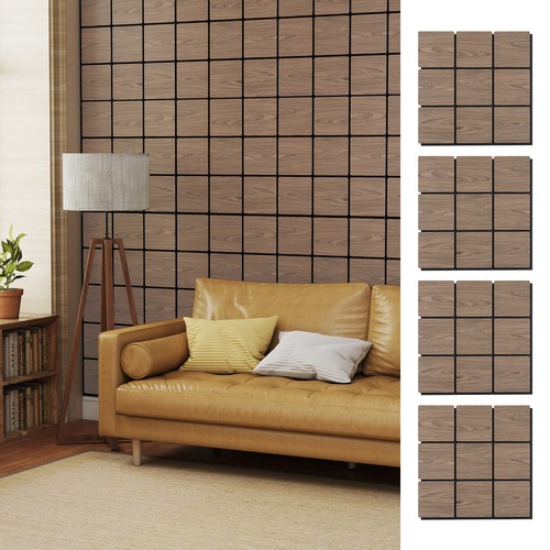 Pack soundproof wall panels - 4,