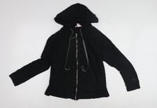 Victoria’s Secret Women’s Black Hooded Robe M