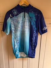 Campagnolo Perfomance by Power vintage cycle jersey | Blue/Aqua | XL | Very Rare