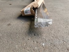  Tiles Trim X 50 Genesi Aluminium  Straight Edge 2.5m- Brushed - 8mm 50 Pack NEW