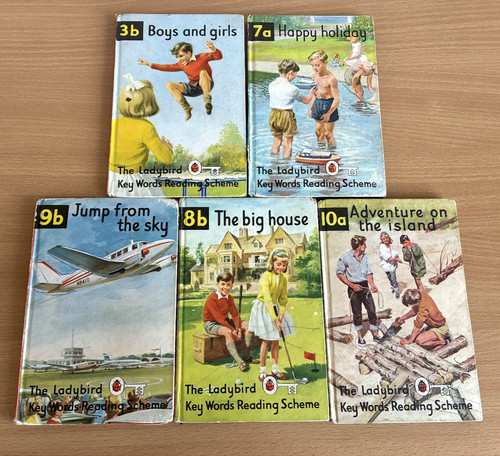 Vintage ladybird key words - key,